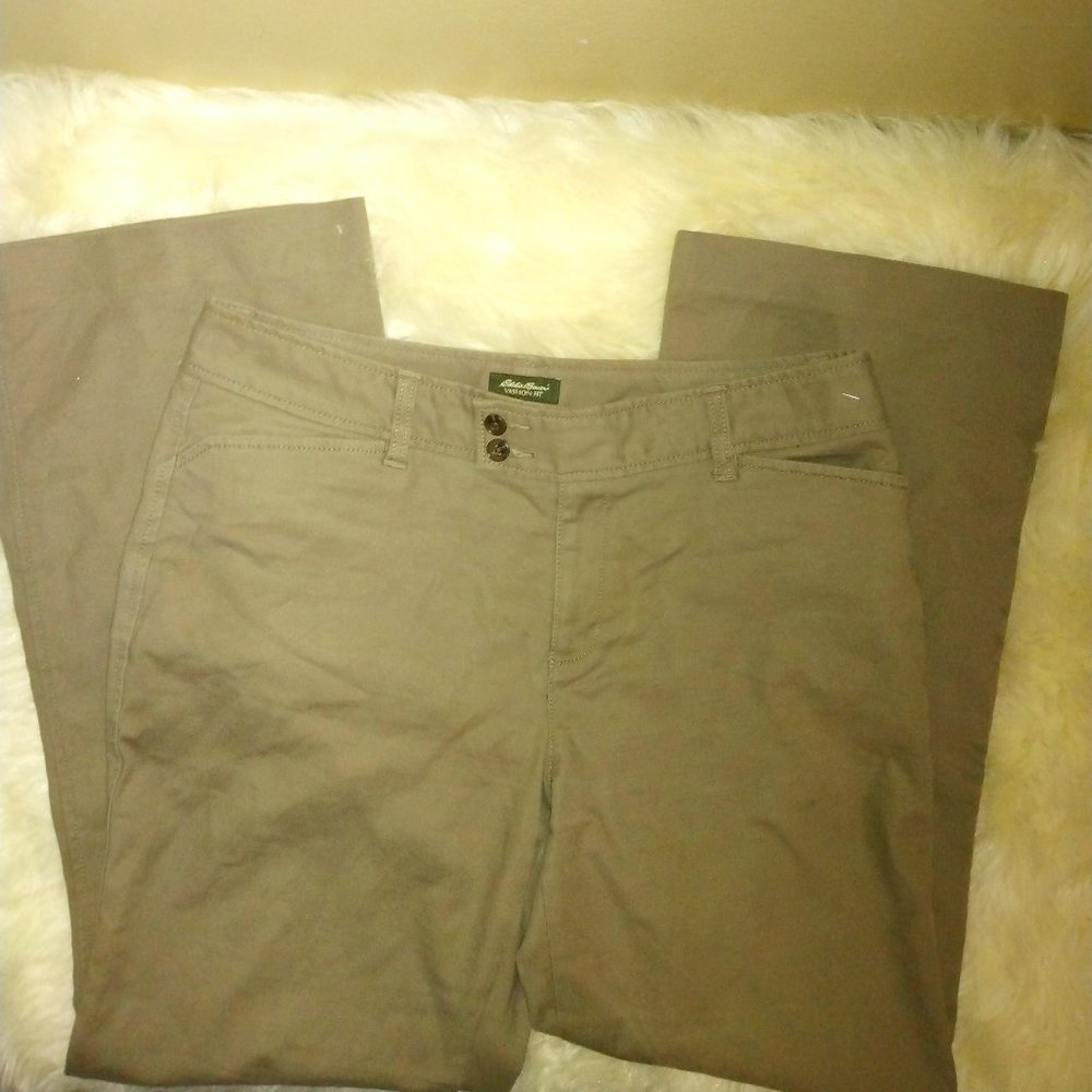 Eddie Bower Vashon Fit Size 12 Pants